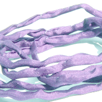 Silkesnor, Lavendel, Ø3mm, 110cm