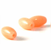 Koral, glat ris, 6x3mm, 8 stk.