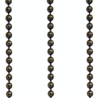 Kuglekæde med lås, Facet, Oxy. 925S, Ø1,5mm, 65 cm.