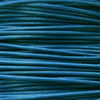 Lædersnor, Petroleumsblå, Ø1.3mm, 10 meter