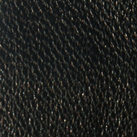Rensdyrskind-trense, sort, 0.5x7cm, 1 stk.