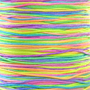 Polyestersnor, soft neon, Ø1mm, 10m